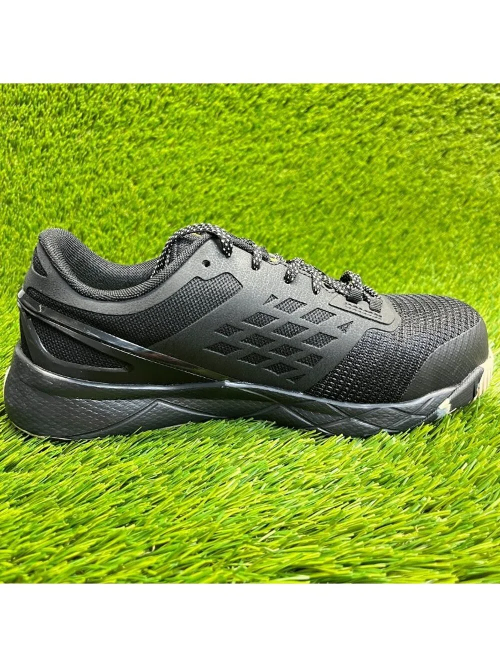 Reebok Nanoflex TR Womens Size 8W Black Composite Toe Safety Work Shoes Sneakers - Picture 4 of 10
